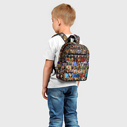 Детский рюкзак Портреты всех героев, цвет: 3D-принт — фото 2