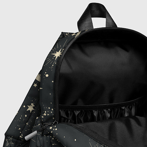 Детский рюкзак Звёздная карта с лунами и солнцем / 3D-принт – фото 4