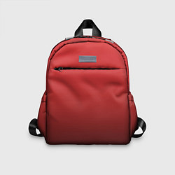 Детский рюкзак Градиент клубнично-чёрный, цвет: 3D-принт