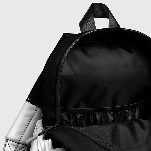 Детский рюкзак Scrambler BlacknWhite / 3D-принт – фото 4