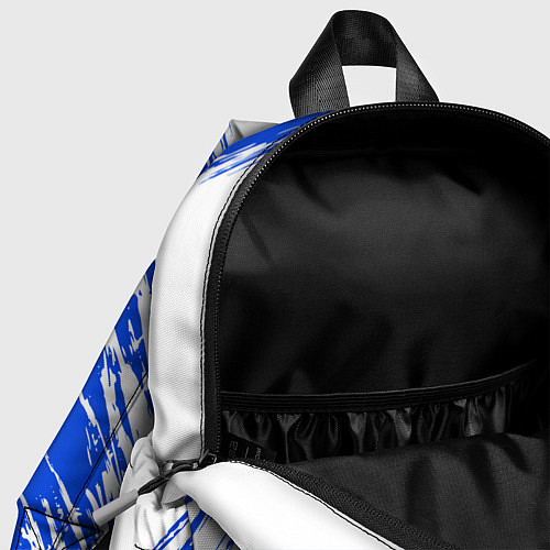 Детский рюкзак Триколор штрихи с гербор / 3D-принт – фото 4