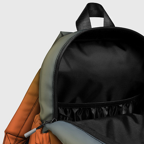 Детский рюкзак Градиент цвета заката / 3D-принт – фото 4