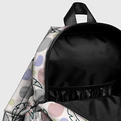 Детский рюкзак Пятна и листья, цвет: 3D-принт — фото 2