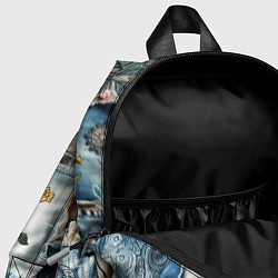 Детский рюкзак Пэчворк из Тайланда, цвет: 3D-принт — фото 2