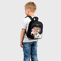 Детский рюкзак Демон бомба Резе, цвет: 3D-принт — фото 2