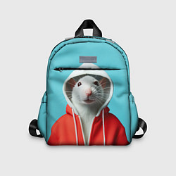 Детский рюкзак Крыс в балахоне, цвет: 3D-принт