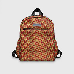 Детский рюкзак Звезды в стиле СССР, цвет: 3D-принт