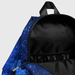 Детский рюкзак Расколотое стекло - звездное небо, цвет: 3D-принт — фото 2