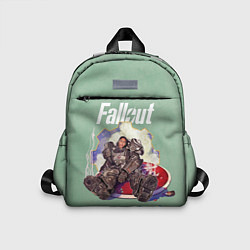 Детский рюкзак Максимус - Фаллаут, цвет: 3D-принт