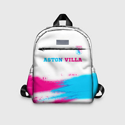 Детский рюкзак Aston Villa neon gradient style посередине