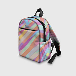 Детский рюкзак Пастельная диагональ аниме, цвет: 3D-принт — фото 2
