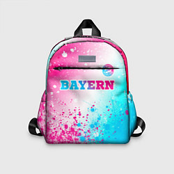 Детский рюкзак Bayern neon gradient style посередине