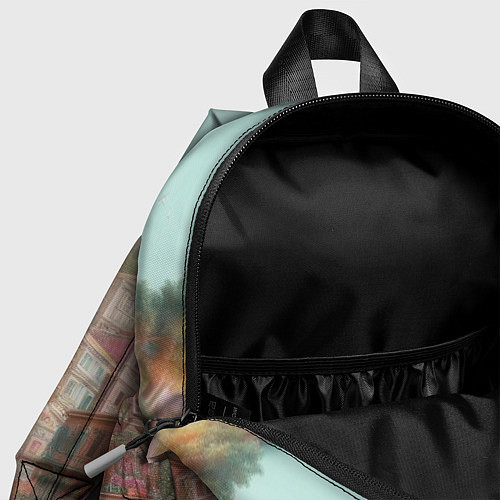 Детский рюкзак Город в восточном стиле / 3D-принт – фото 4