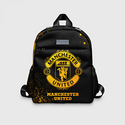Детский рюкзак Manchester United - gold gradient