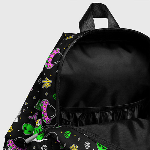 Детский рюкзак Паттерн из НЛО / 3D-принт – фото 4