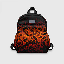 Детский рюкзак Абстрактный летний узор, цвет: 3D-принт