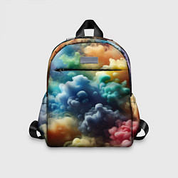 Детский рюкзак Яркий цветной дым, цвет: 3D-принт