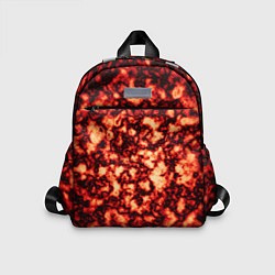 Детский рюкзак Узор огня, цвет: 3D-принт