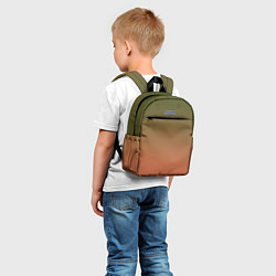 Детский рюкзак Абстрактный градиент, цвет: 3D-принт — фото 2