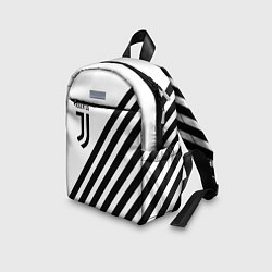 Детский рюкзак Ювентус полосы, цвет: 3D-принт — фото 2