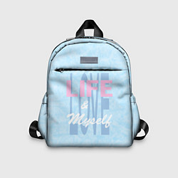 Детский рюкзак Love life, цвет: 3D-принт