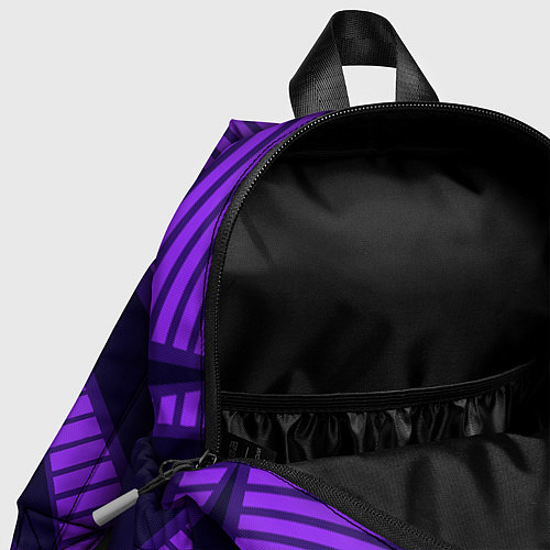 Детский рюкзак Абстрактный узор с геометрической концепцией / 3D-принт – фото 4