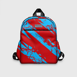 Детский рюкзак Абстрактный узор с концепцией, цвет: 3D-принт