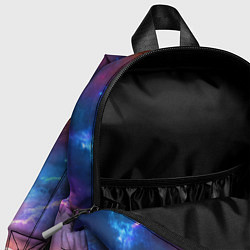 Детский рюкзак Космический пейзаж яркий с галактиками, цвет: 3D-принт — фото 2
