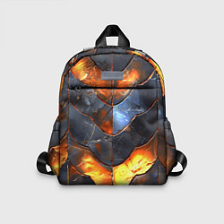 Детский рюкзак Горящая чешуя, цвет: 3D-принт