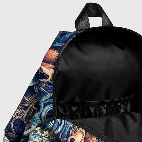 Детский рюкзак Джинсовая рванина - модный тренд / 3D-принт – фото 4