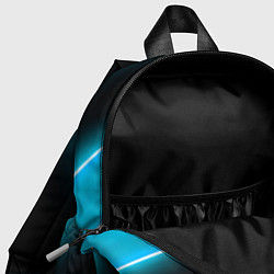 Детский рюкзак Aston Villa неоновые лампы, цвет: 3D-принт — фото 2