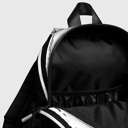 Детский рюкзак Реал мадрид белое лого / 3D-принт – фото 4