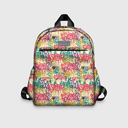 Детский рюкзак Граффити с подтёками, цвет: 3D-принт