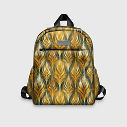 Детский рюкзак Золото осени травинки, цвет: 3D-принт