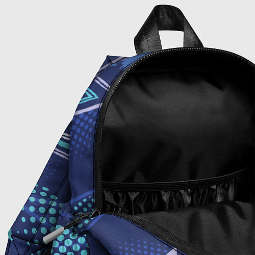 Детский рюкзак Яркий абстрактный узор для спорта / 3D-принт – фото 4