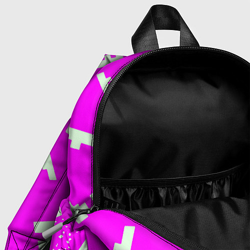 Детский рюкзак Fortnite pattern pink / 3D-принт – фото 4