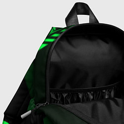 Детский рюкзак Fortnite geometry green, цвет: 3D-принт — фото 2