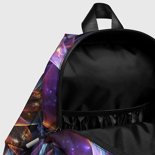 Детский рюкзак Закрученная абстракция / 3D-принт – фото 4