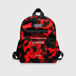 Детский рюкзак Liverpool камуфляжный стиль, цвет: 3D-принт