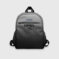 Детский рюкзак Opel тёмно-серый градиент, цвет: 3D-принт