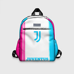 Детский рюкзак Juventus neon gradient style по-центру