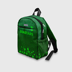 Детский рюкзак Beastars - green gradient посередине, цвет: 3D-принт — фото 2