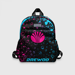 Детский рюкзак Daewoo - neon gradient по-центру, цвет: 3D-принт