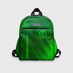 Детский рюкзак Volkswagen - green gradient вертикально