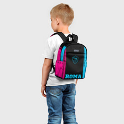 Детский рюкзак Roma - neon gradient по-центру, цвет: 3D-принт — фото 2