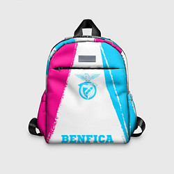 Детский рюкзак Benfica neon gradient style по-центру, цвет: 3D-принт