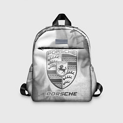 Детский рюкзак Porsche - white gradient, цвет: 3D-принт