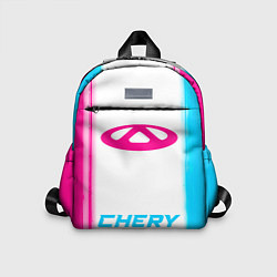 Детский рюкзак Chery neon gradient style по-центру