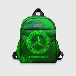 Детский рюкзак Mercedes - green gradient