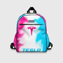 Детский рюкзак Tesla neon gradient style по-центру